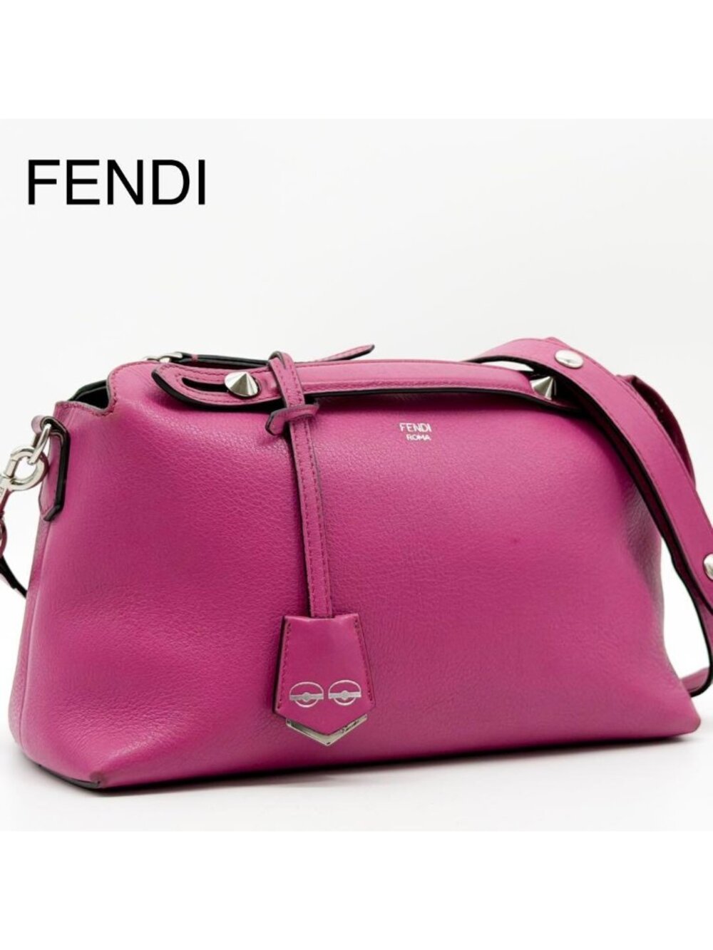 Fendi by the Way Pink 2-Way Shoulder Bag Monster Selleria